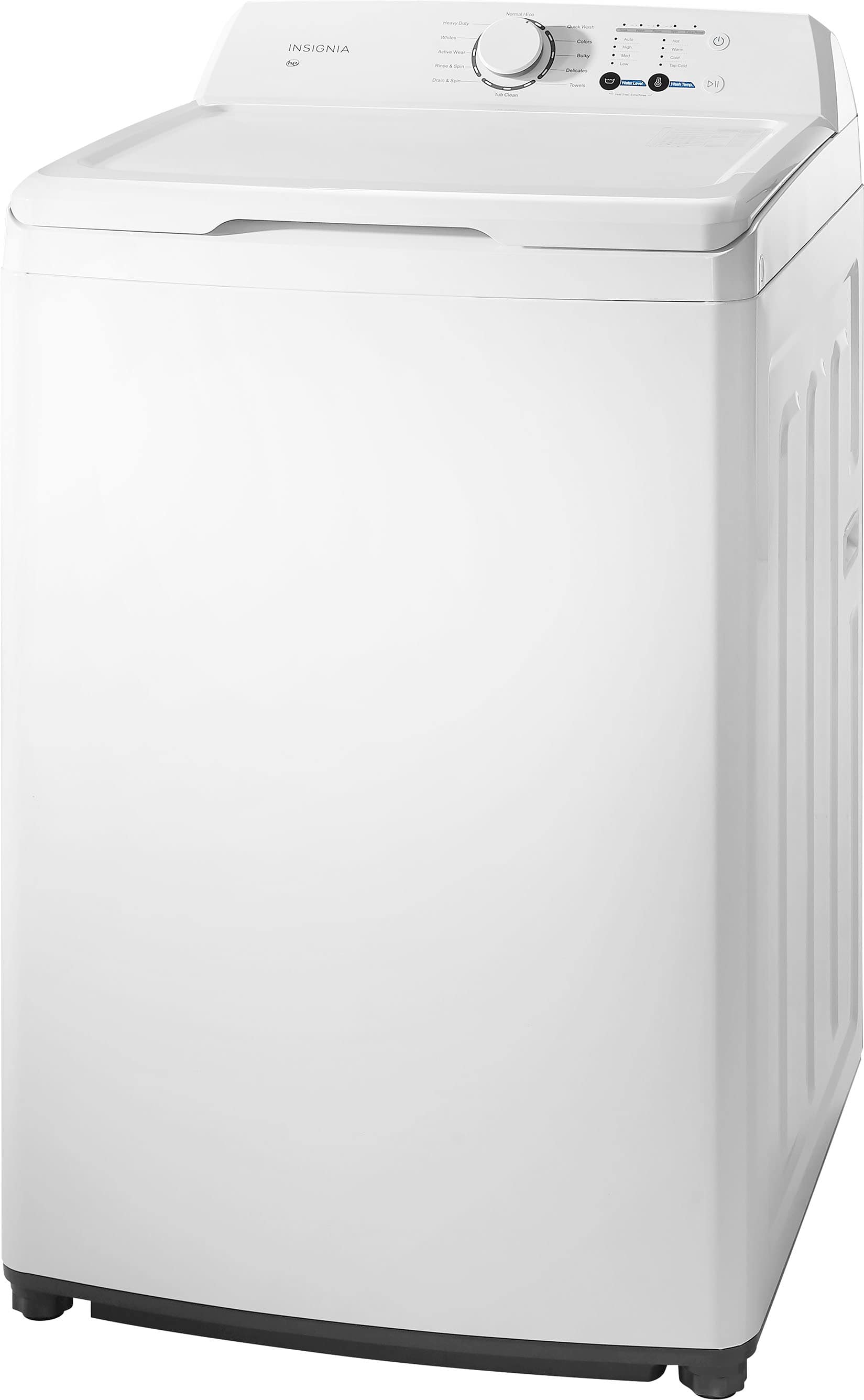 Alt View 11. Insignia™ - 3.7 Cu. Ft. High Efficiency 12-Cycle Top-Loading Washer - White.