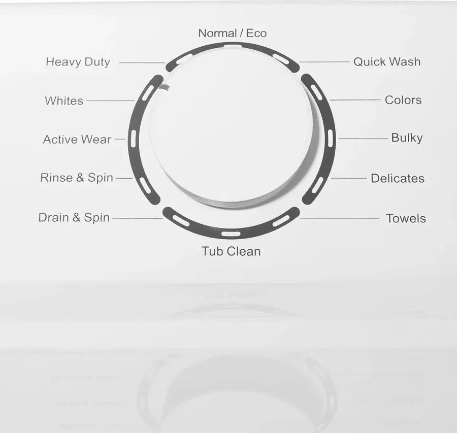 Insignia 3 7 cu ft high efficiency 12 cycle top loading washer white