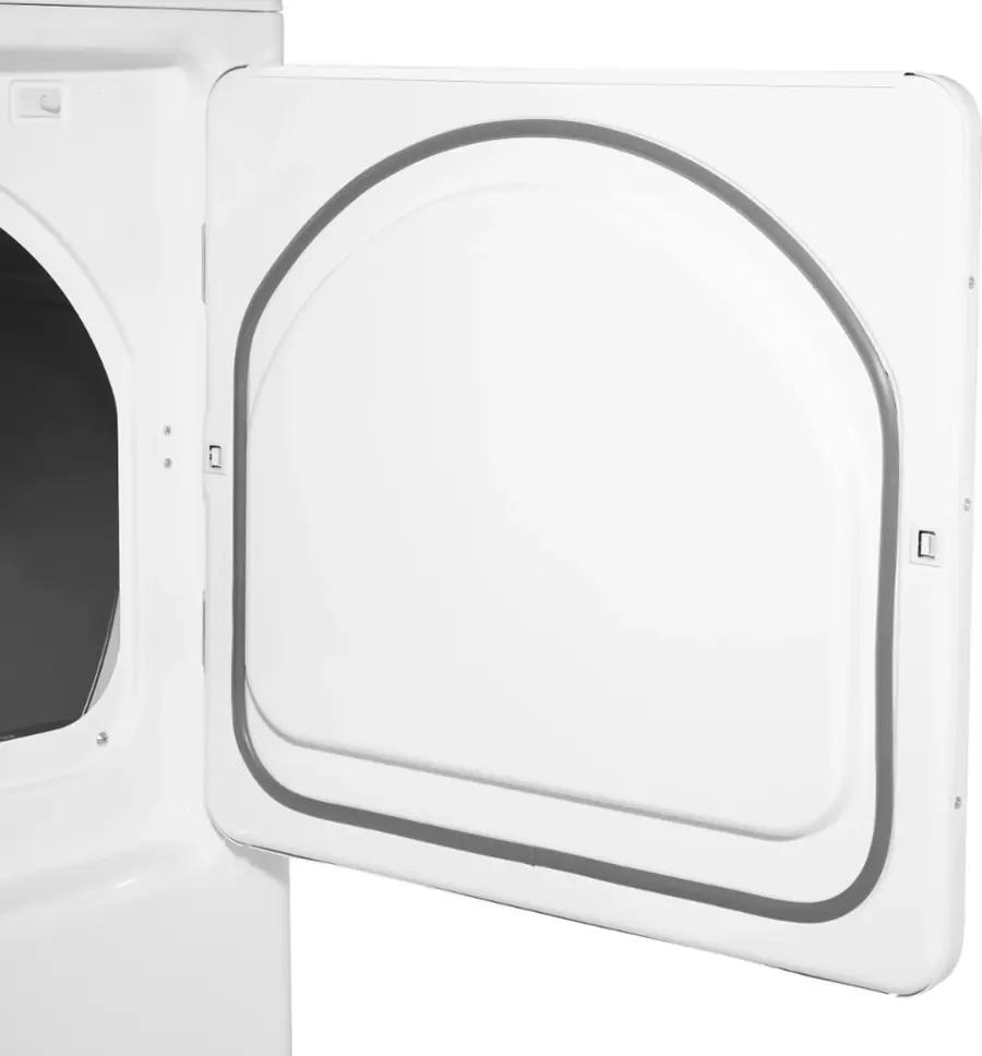 Alt View 16. Insignia™ - 6.7 Cu. Ft. Electric Dryer with Sensor Dry - White.