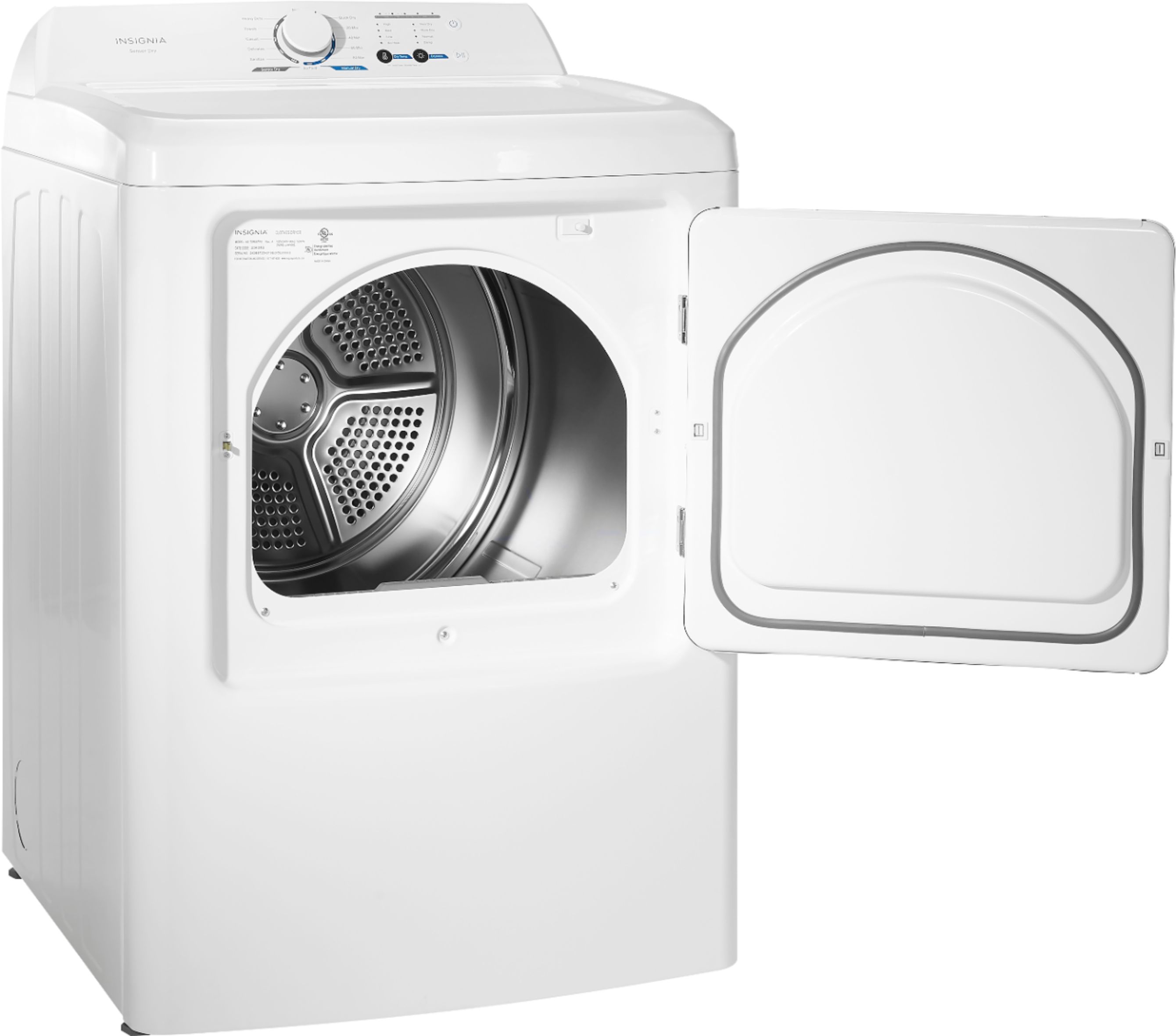 1.41 cu. ft. 120 Volt White Stackable Electric Dryer with Vente & 5 Modes  Easy Knob Control, Wall Mount Kit Included N710RA0718005 - The Home Depot