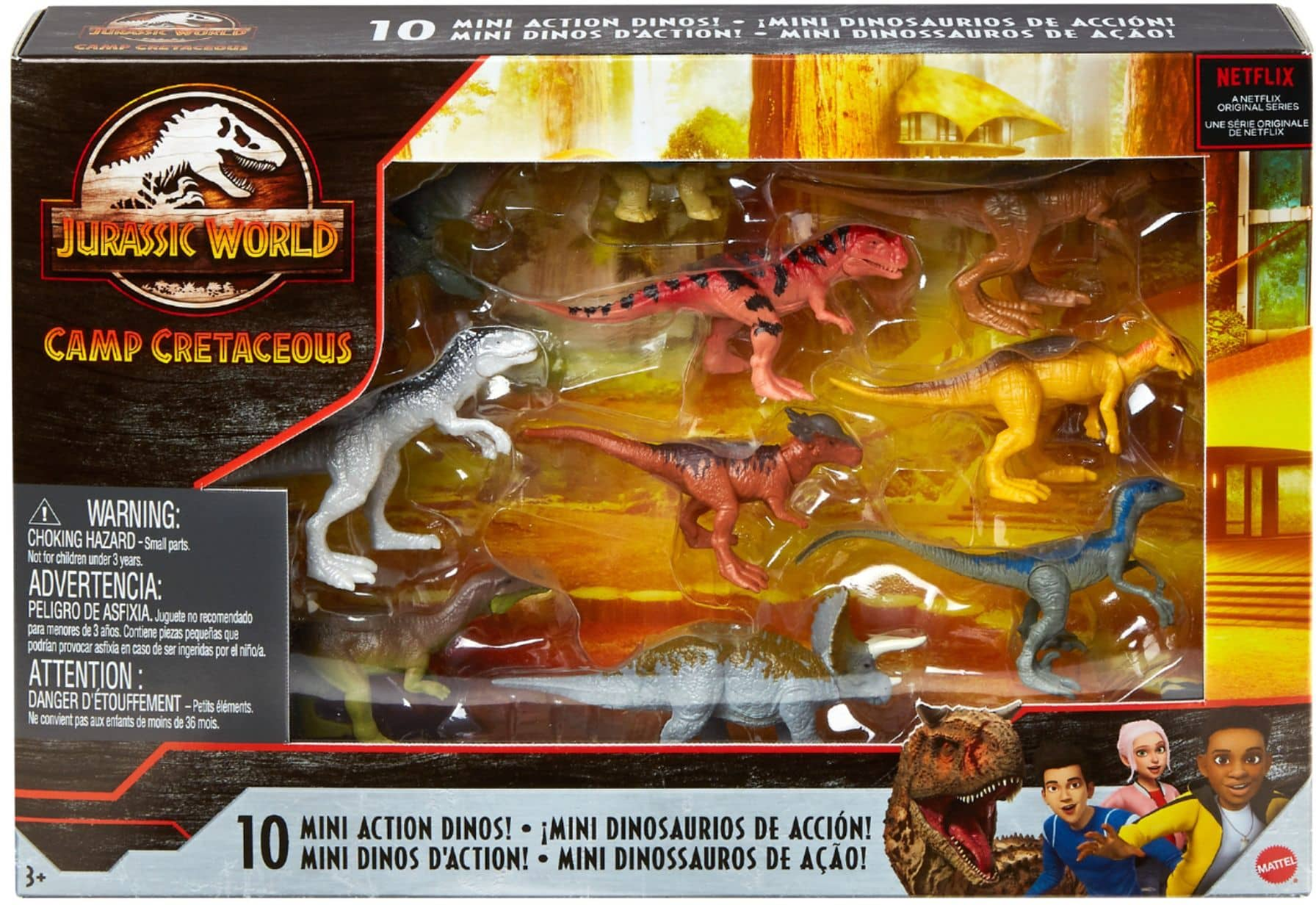 Best Buy: Jurassic World Mini Dinosaur 10 Pack Multi GRH71