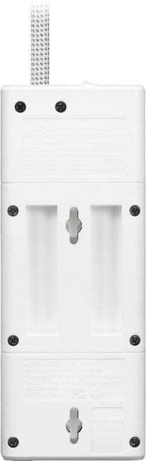 Insignia™ - 4 Outlet/3 USB 1200 Joules Surge Protector Strip - White_3