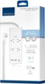 Alt View Zoom 15. Insignia™ - 4-Outlet/3-USB Surge Protector Strip - White.