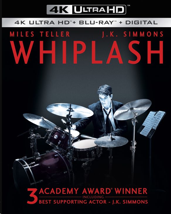 

Whiplash [Includes Digital Copy] [4K Ultra HD Blu-ray/Blu-ray] [2014]
