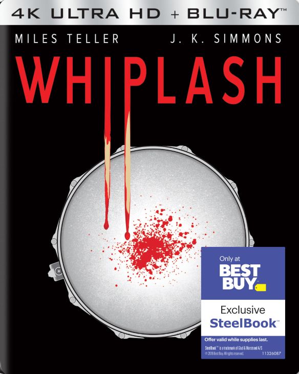 Whiplash [SteelBook] [4K Ultra HD Blu-ray/Blu-ray] [Only @ Best Buy] [2014]
