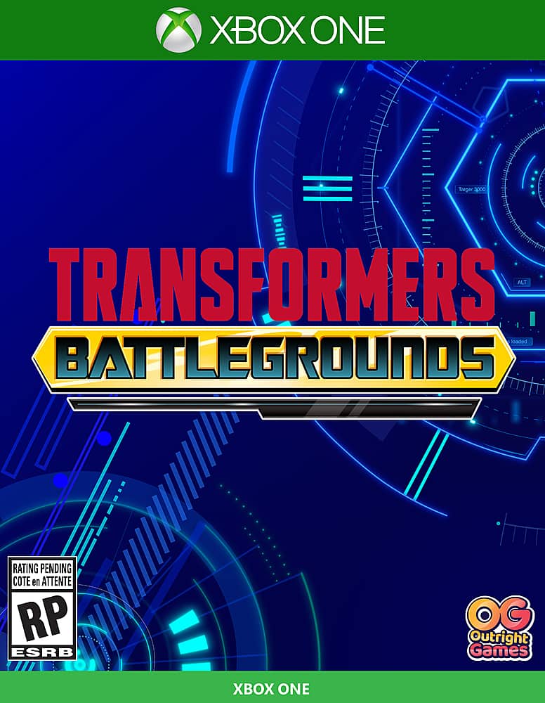 Front. Outright Games - Transformers: Battlegrounds.
