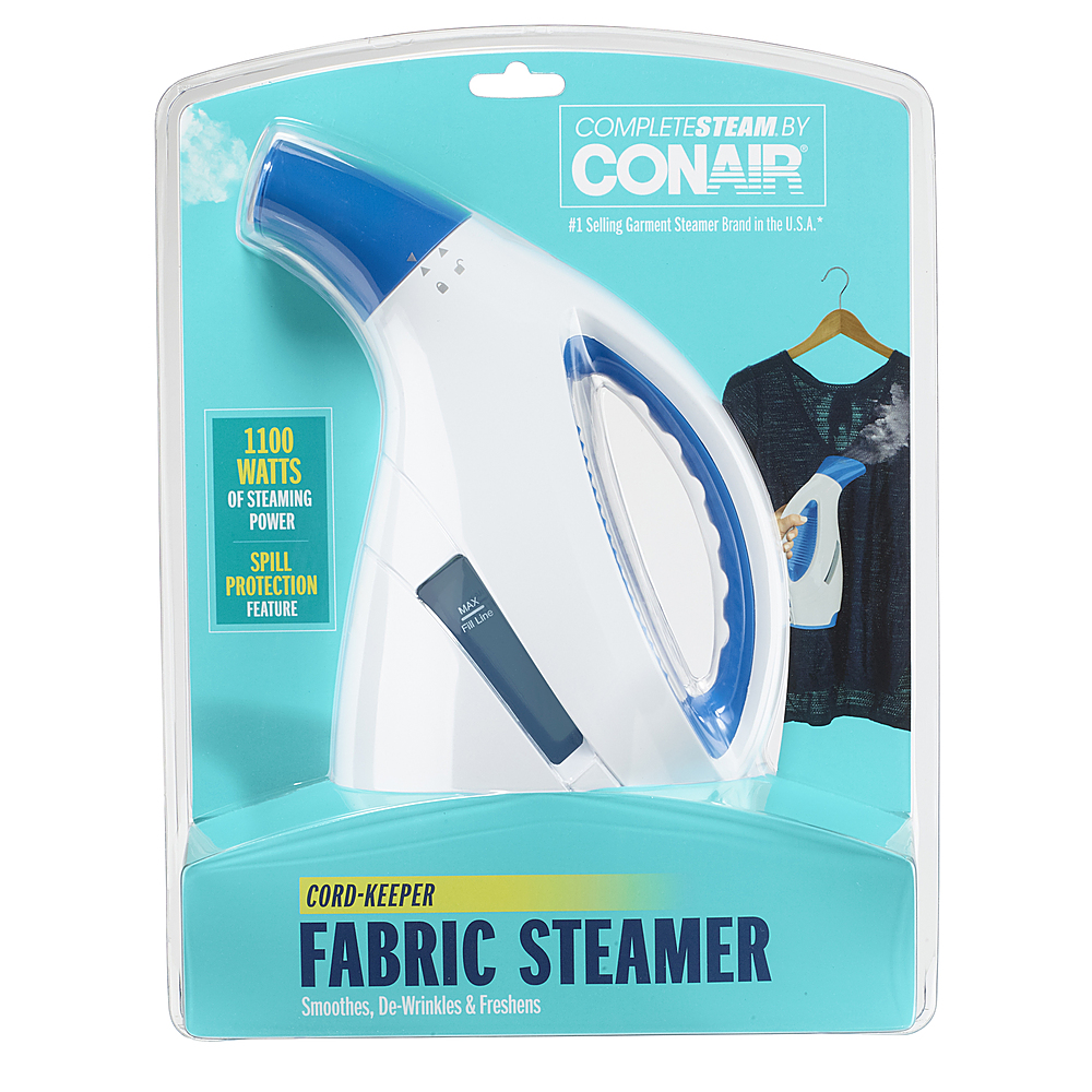 Conair Complete Steam White Handheld Fabric Steamer in the Fabric Steamers  department at