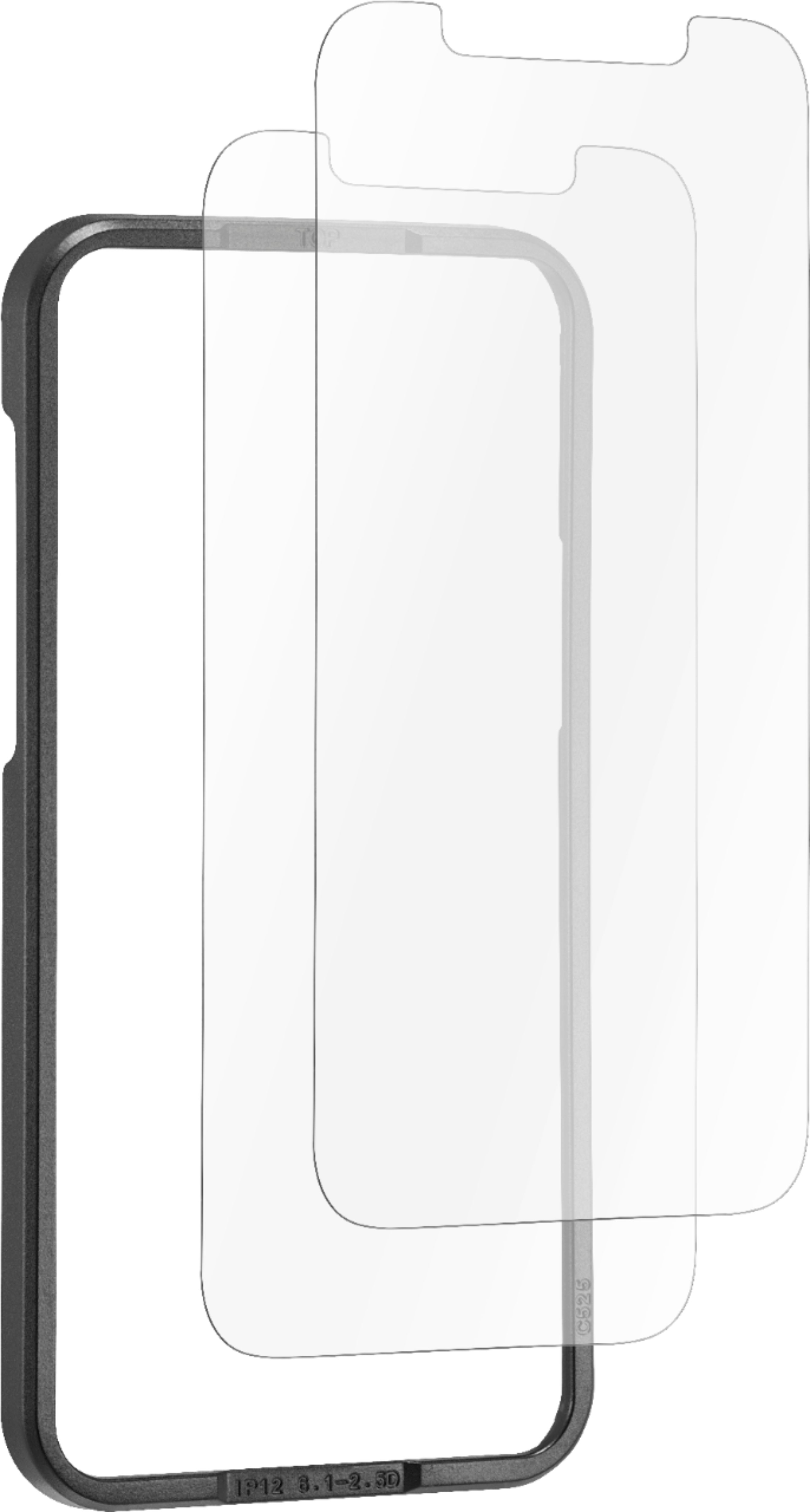 Left View: Prodigee - Magneteek iPhone 12/12 PRO case - White