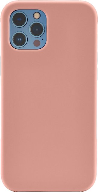 Front Zoom. Platinum™ - Dual-Layer Protective Phone Case for iPhone® 12 Pro Max - Pink.