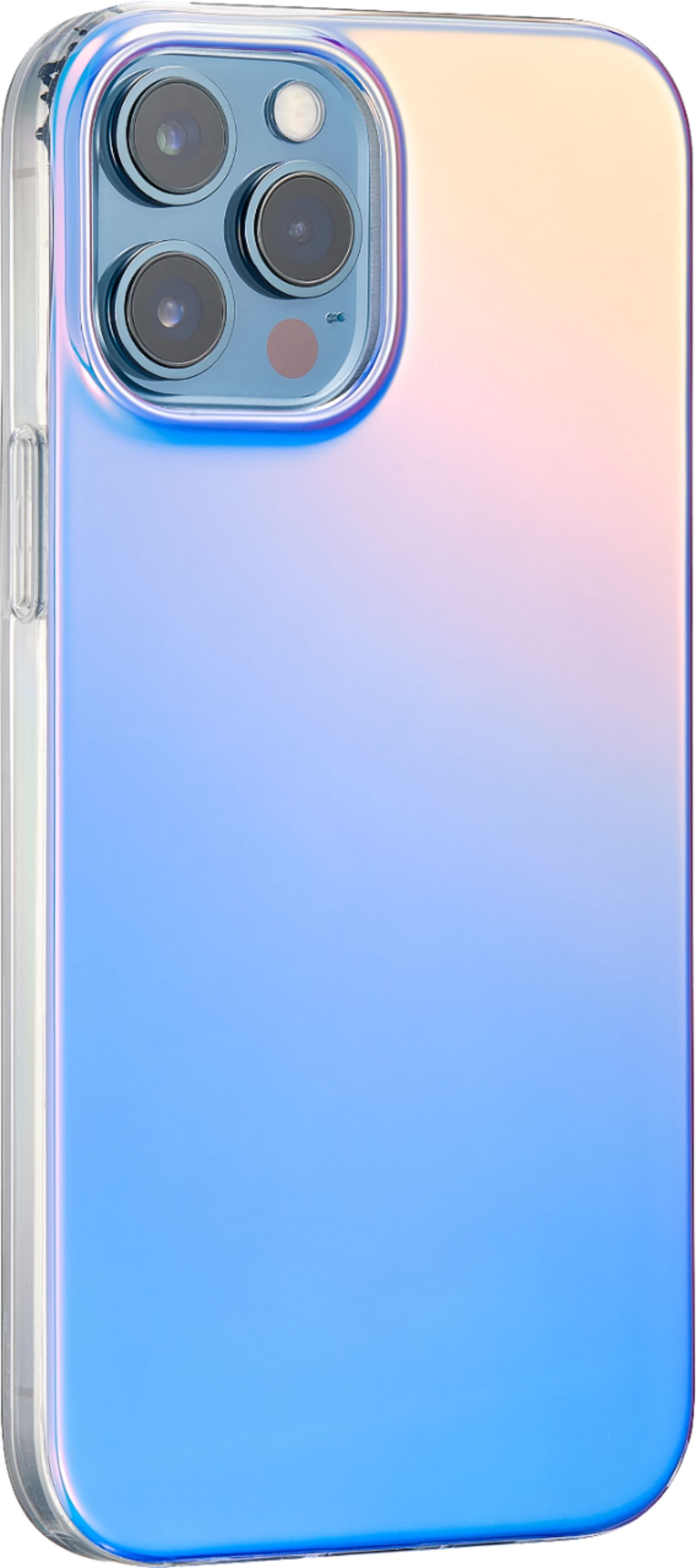 Angle. Platinum™ - Hard-Shell Case for Apple iPhone® 12 Pro Max - Reflective.