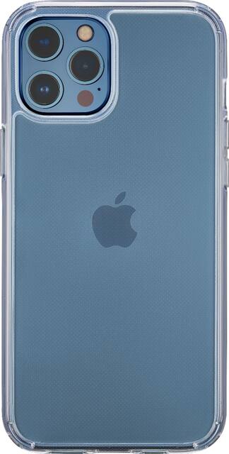 Generic Pochette IPhone 12 Pro Max transparent MagSaf anti-collision Haut  Qualité Bleu à prix pas cher