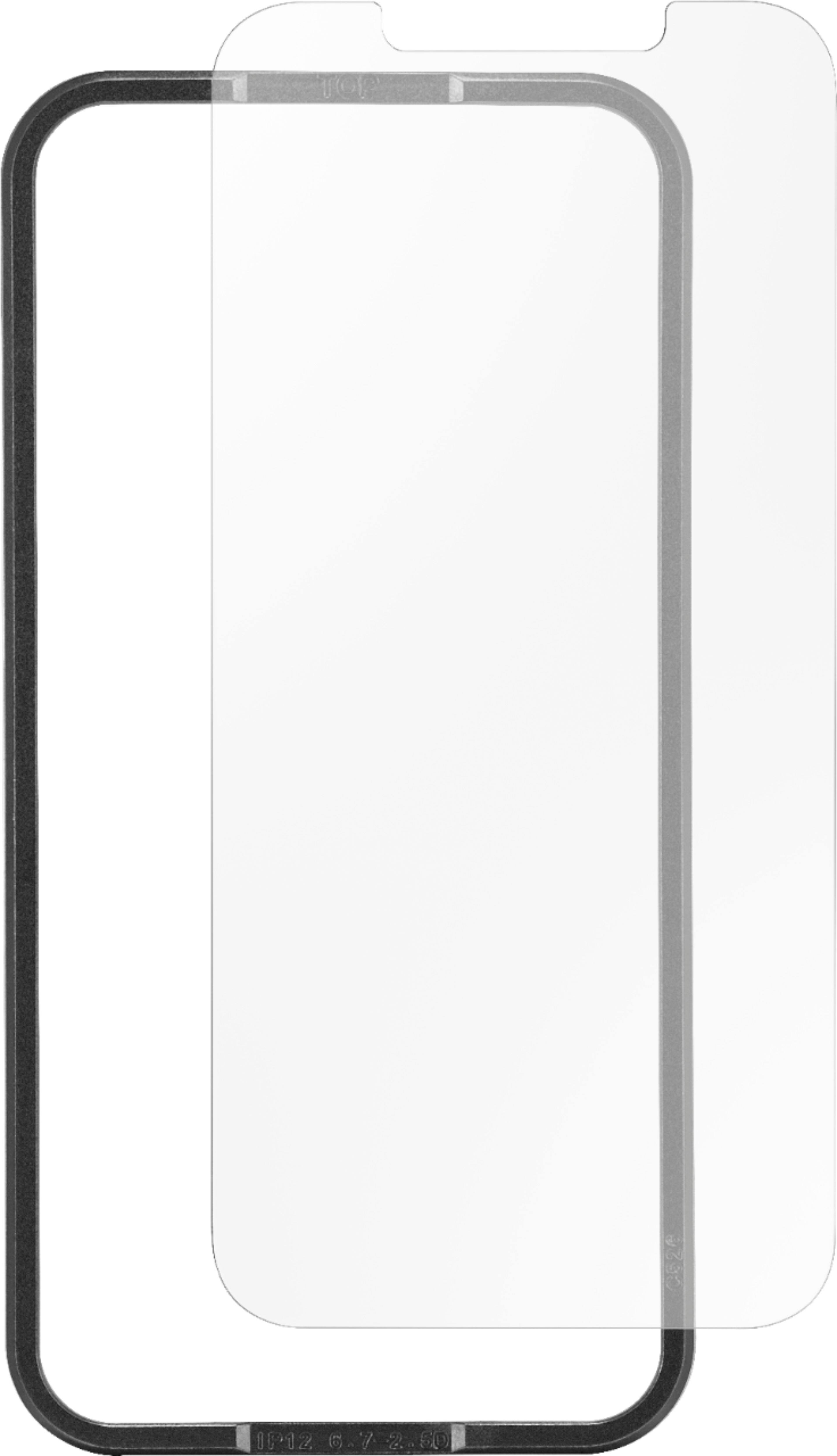 Alt View 11. Insignia™ - Blue Light Blocking Tempered Glass Screen Protector for iPhone® 12 Pro Max - Clear.