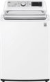 Front Zoom. LG - 4.8 Cu. Ft. High-Efficiency Top Load Washer with 4-Way Agitator and TurboWash 3D - White.