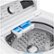 Alt View Zoom 11. LG - 4.8 Cu. Ft. High-Efficiency Top Load Washer with 4-Way Agitator and TurboWash 3D - White.