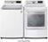Alt View Zoom 21. LG - 4.8 Cu. Ft. High-Efficiency Top Load Washer with 4-Way Agitator and TurboWash 3D - White.