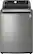 Front. LG - 4.8 Cu. Ft. High-Efficiency Top Load Washer with 4-Way Agitator - Graphite Steel.