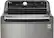 Alt View 2. LG - 4.8 Cu. Ft. High-Efficiency Top Load Washer with 4-Way Agitator - Graphite Steel.