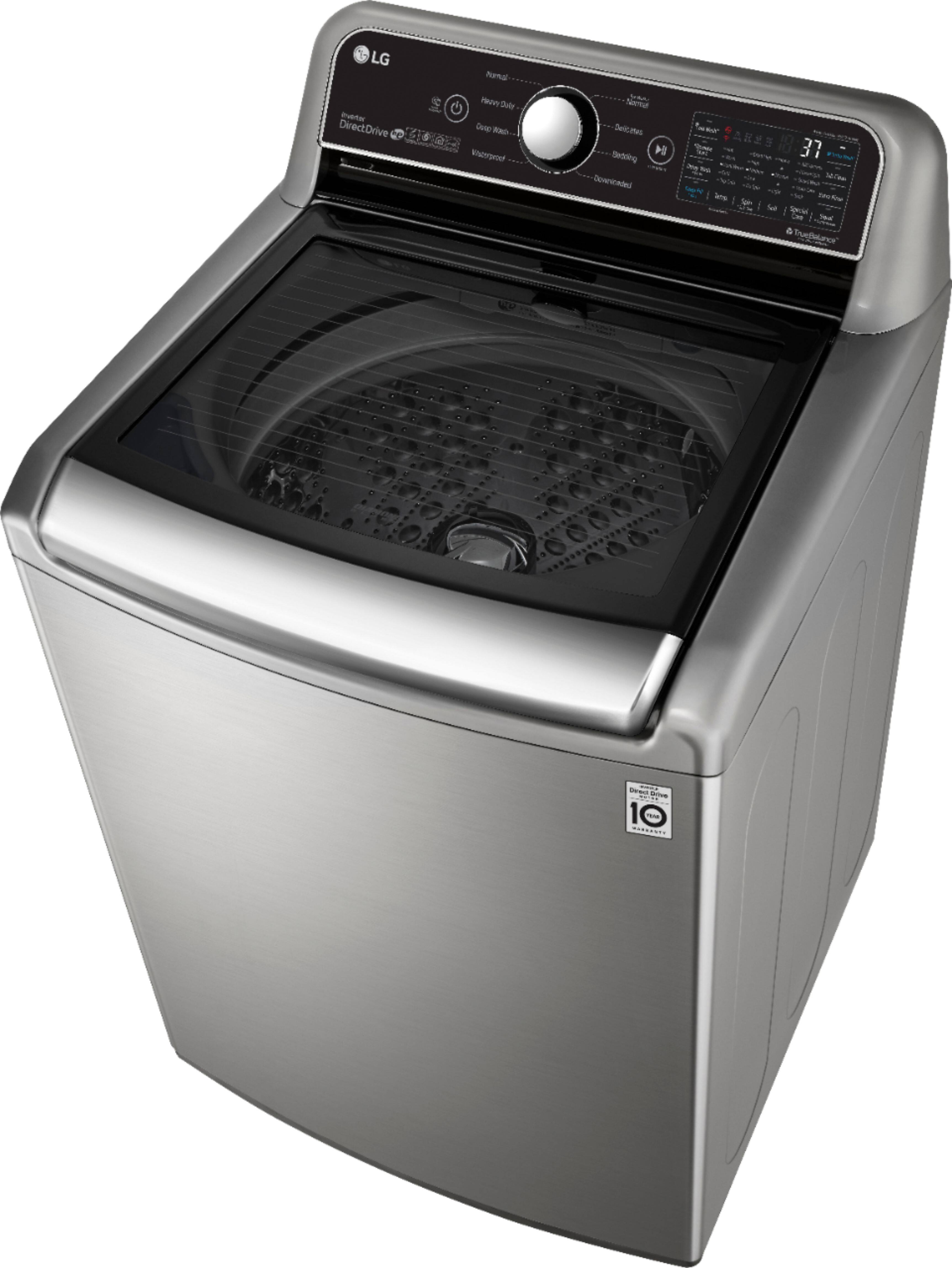 Customer Reviews LG 4 8 Cu Ft High Efficiency Top Load Washer With 4 