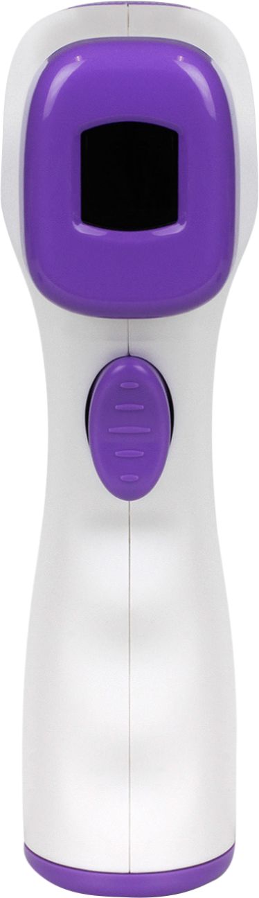 Angle View: Aluratek - Non-Contact Digital Infrared FDA Class II Thermometer - Whte