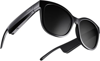 Bose - Frames Soprano — Cat Eye Bluetooth Audio Sunglasses - Black - Front_Zoom
