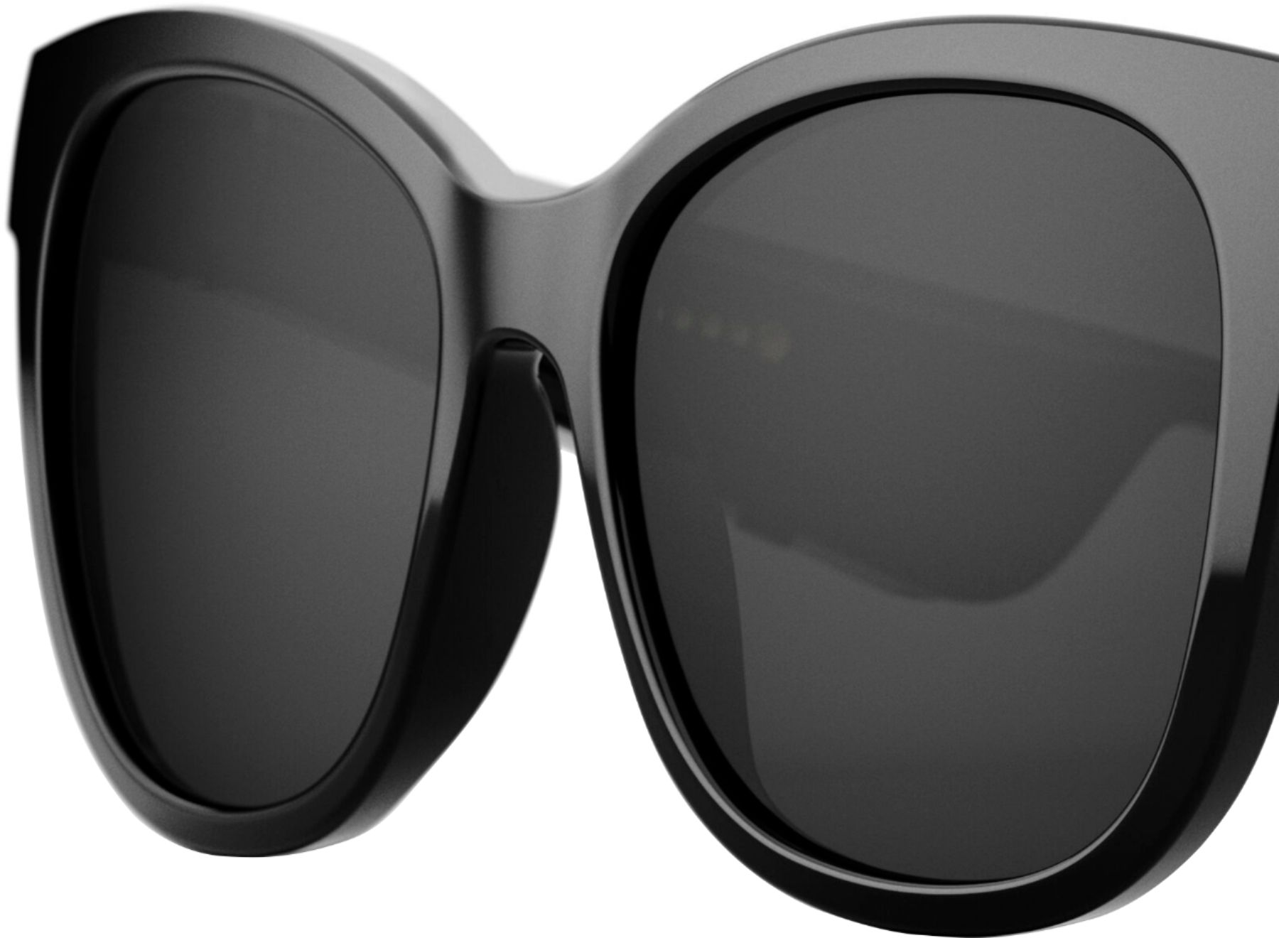 Bose Frames Soprano — Cat Eye Bluetooth Audio Sunglasses Black 851336-0110  Best Buy