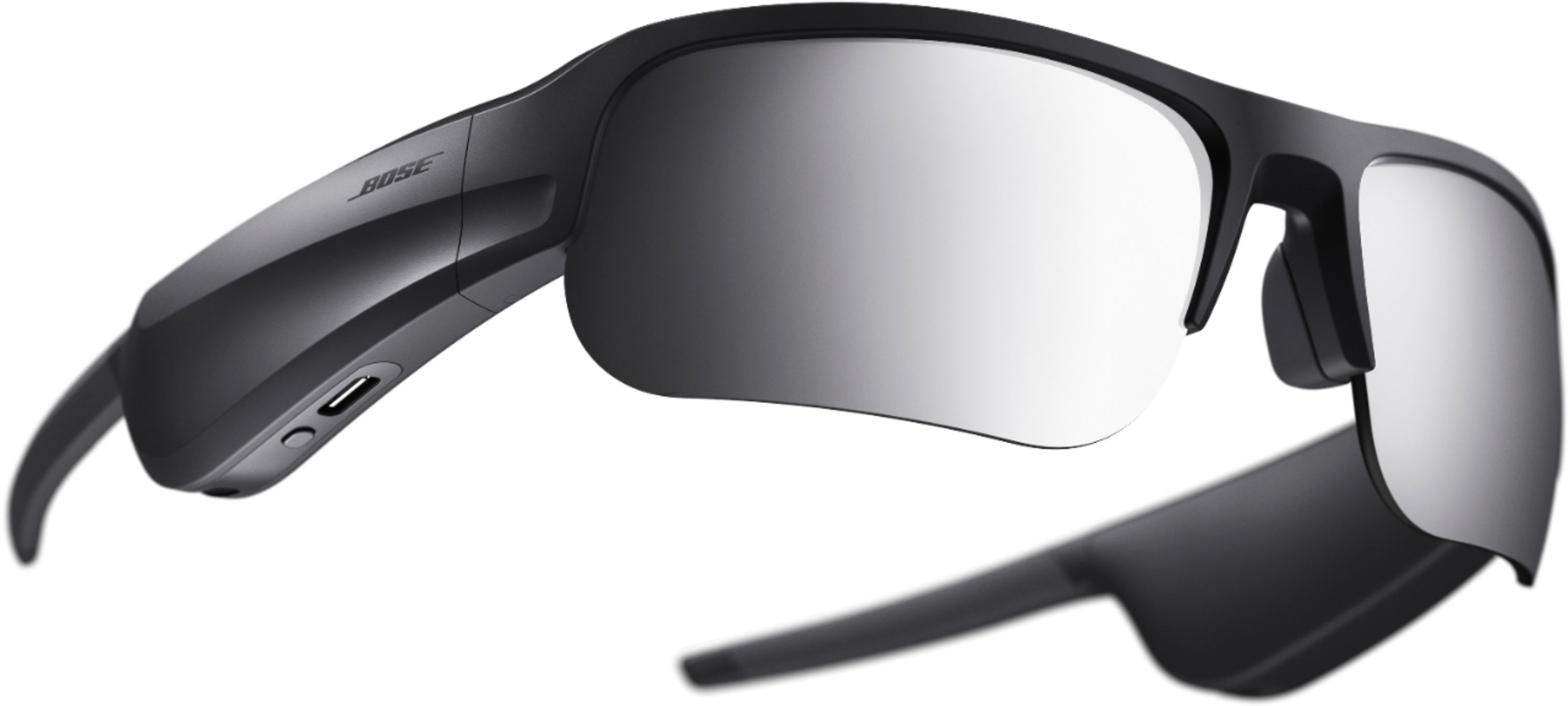 Tempo – Audio Sunglasses with Polarized Lenses Black 839767-0110 Best Buy