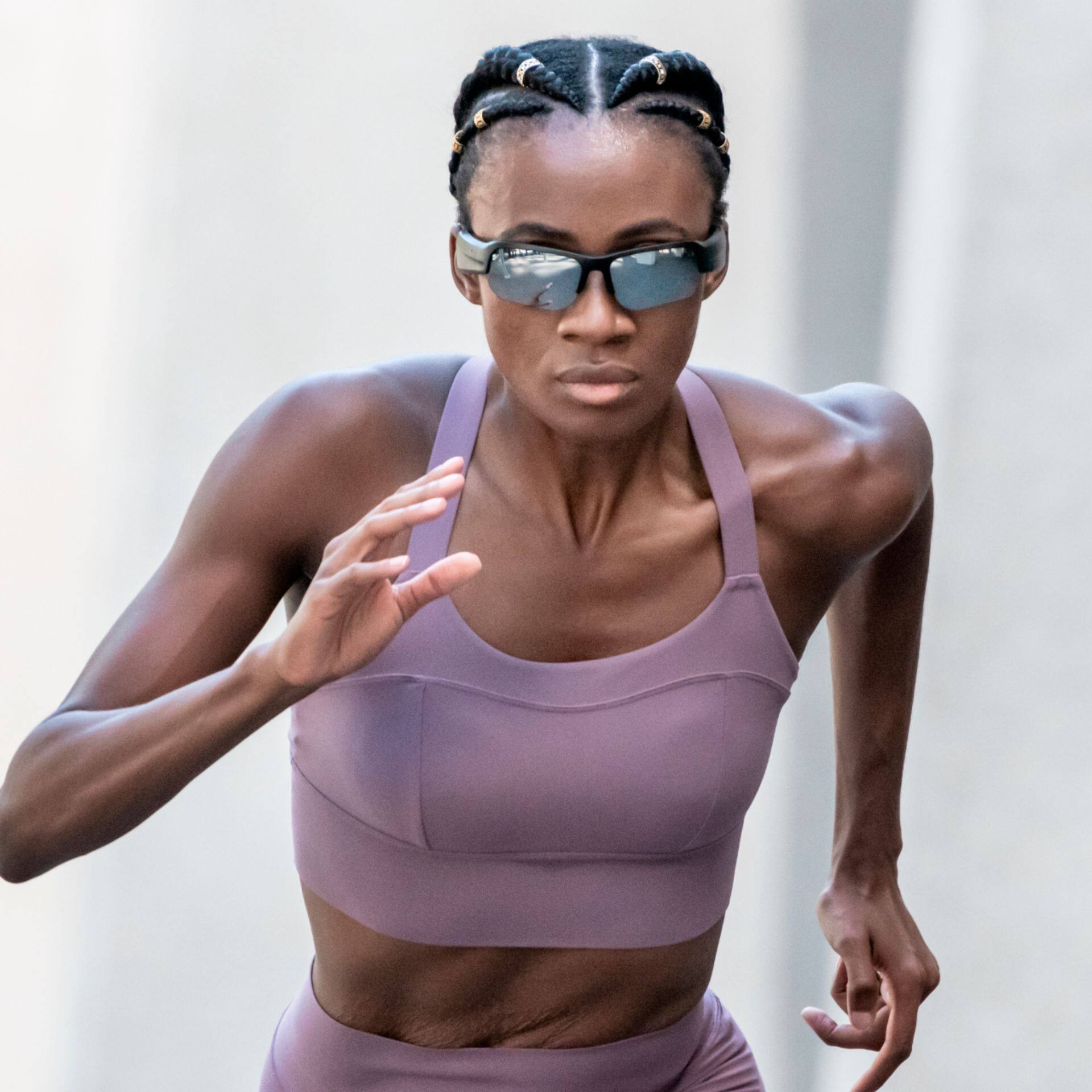 Alt View 18. Bose - Frames Tempo – Sports Audio Sunglasses with Polarized Lenses - Black.