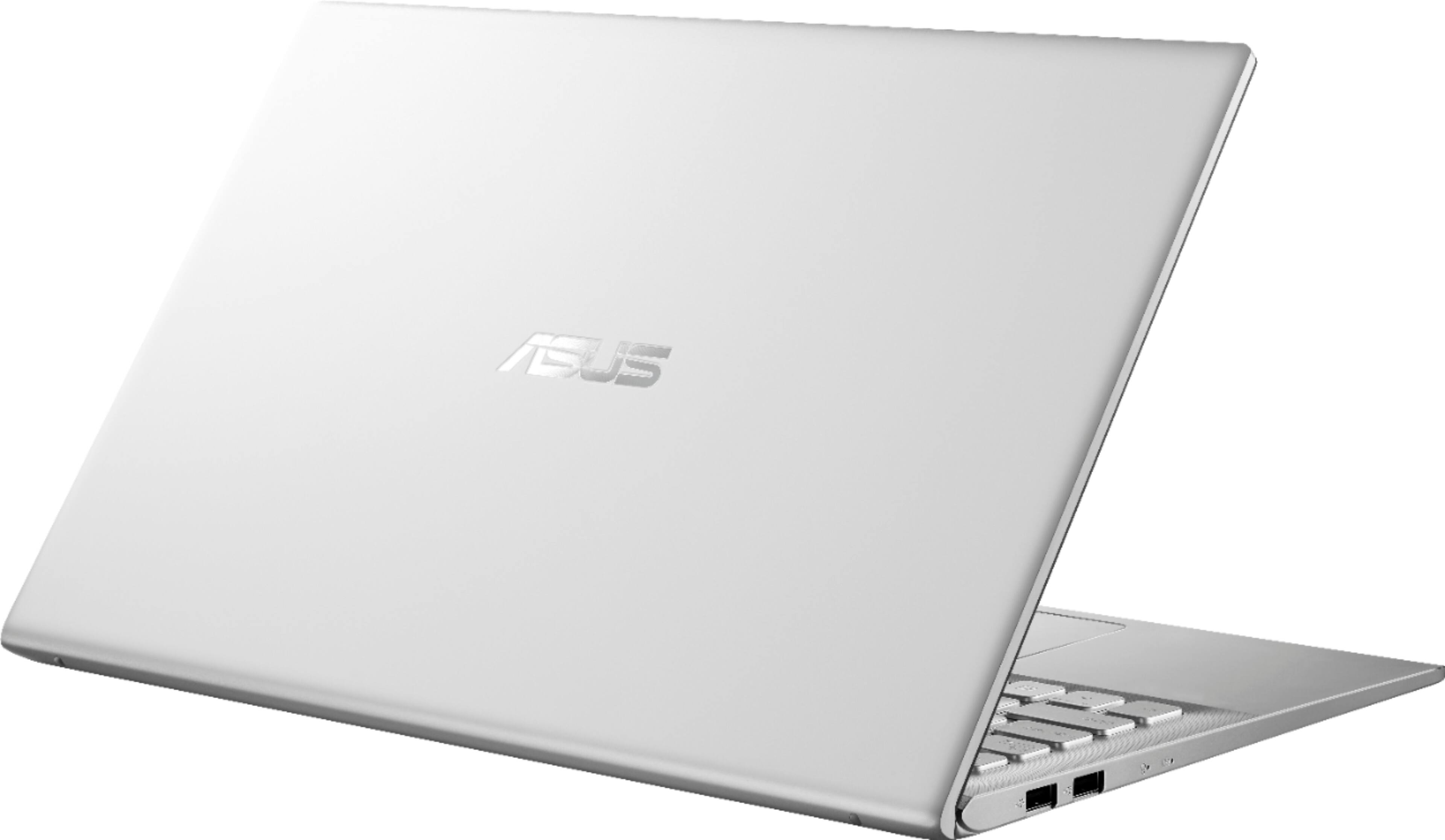 Angle. ASUS - Vivobook 15.6" Laptop - AMD Ryzen 5 - 8GB Memory - AMD Radeon Vega 8 - 512GB SSD - Silver.