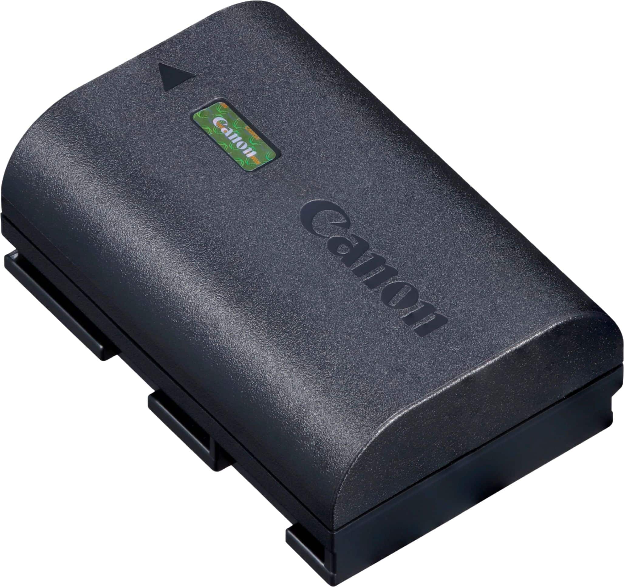 Front. Canon - Rechargeable Lithium-Ion Battery for LP-E6NH - Black.