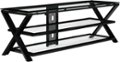 Angle Zoom. Whalen Furniture - 75" TV Console For Most Flat Panel TVs Up to 75" - Black.