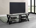 Alt View Zoom 12. Whalen Furniture - 75" TV Console For Most Flat Panel TVs Up to 75" - Black.