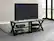 Alt View 12. Whalen Furniture - 75" TV Console For Most Flat Panel TVs Up to 75" - Black.