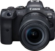 Canon - EOS R6 Mirrorless Camera with RF 24-105mm f/4-7.1 IS STM Lens - Front_Zoom