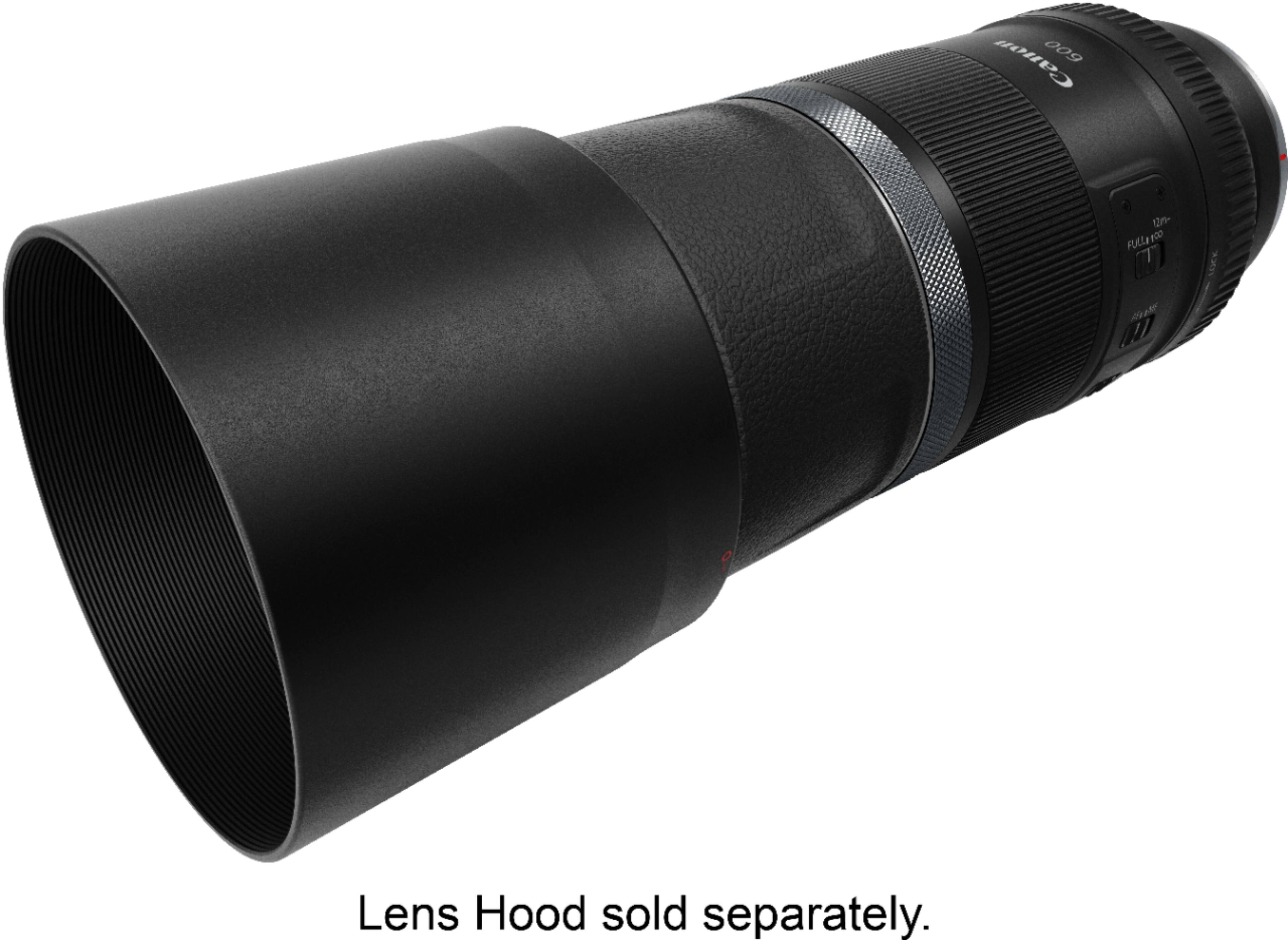 Alt View 11. Canon - RF600mm F11 IS STM Telephoto Lens for EOS R-Series Cameras - Black.