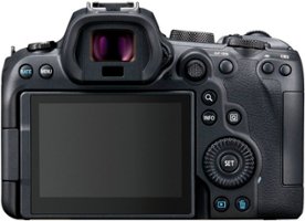 Canon - EOS R6 Mirrorless Camera (Body Only) - Black - Back_Zoom
