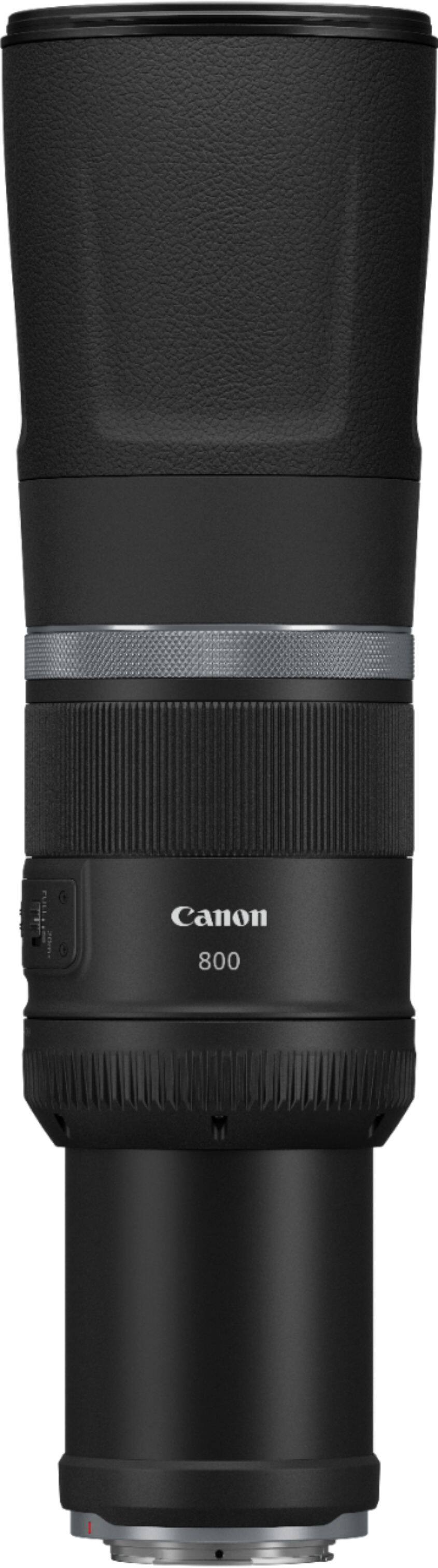 Alt View 1. Canon - RF800mm F11  IS STM Telephoto Lens for EOS R-Series Cameras - Black.