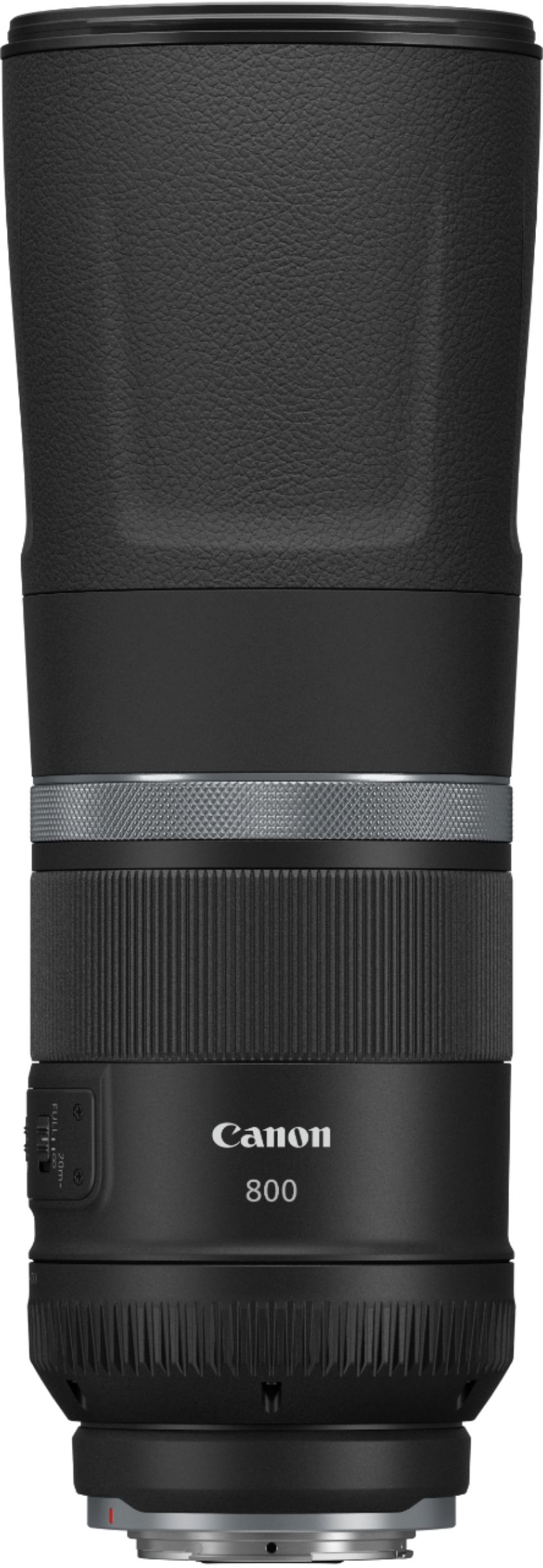 Left View: Canon - RF800mm F11  IS STM Telephoto Lens for EOS R-Series Cameras - Black