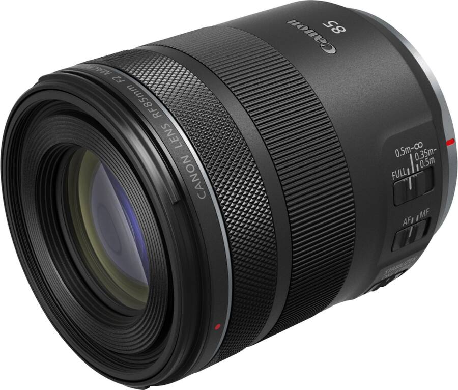 【美品】Canon RF85mm F2 MACRO IS STM プロテクター付 Canon RF85mm F2 Macro IS STM Medium Telephoto Lens for EOS R