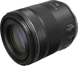 Canon - RF85mm F2 Macro IS STM Medium Telephoto Lens for EOS R-Series Cameras - Black - Front_Zoom