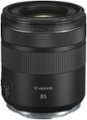 Alt View Zoom 1. Canon - RF 85mm f/2 Macro IS STM Medium Telephoto Lens for EOS R Cameras - Black.