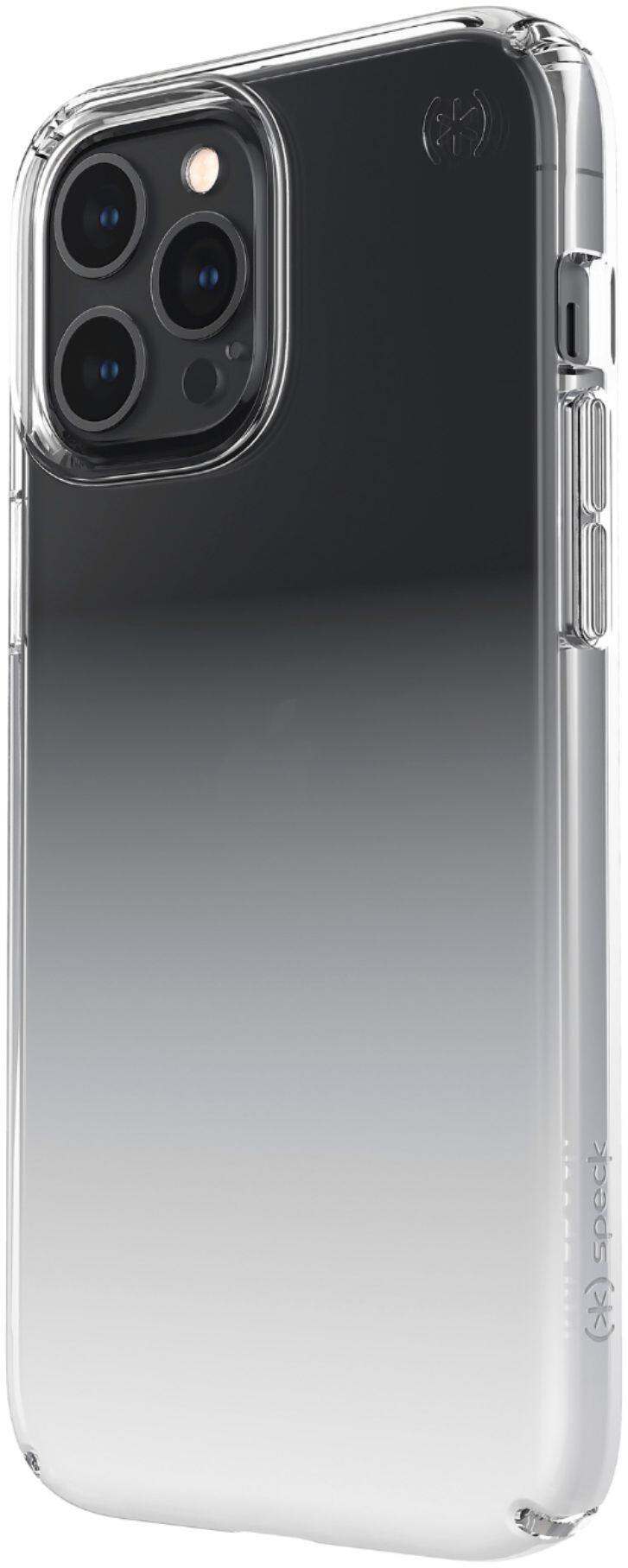 Angle. Speck - Presidio Perfect-Clear Ombre Case for Apple® iPhone® 12 Pro Max - Atmosphere Fade.