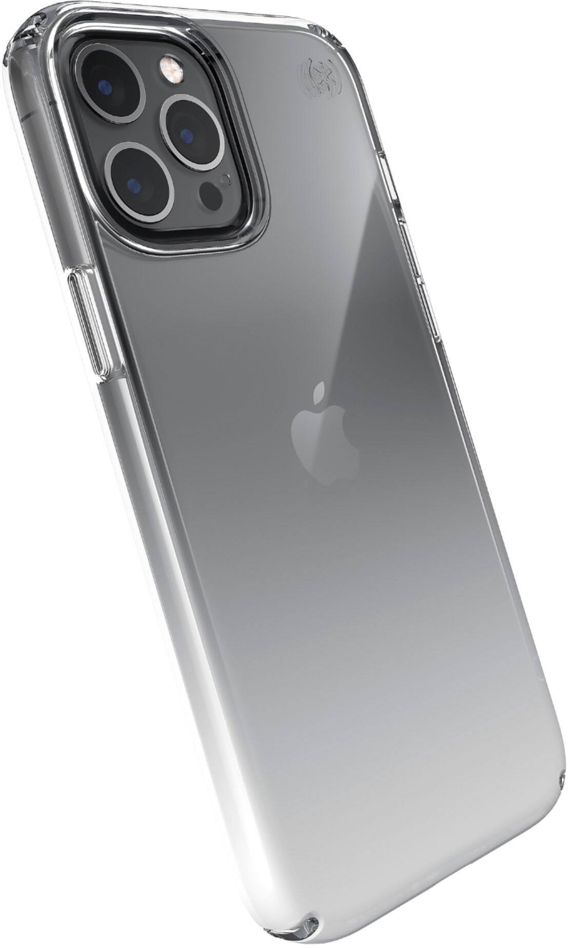 Alt View 1. Speck - Presidio Perfect-Clear Ombre Case for Apple® iPhone® 12 Pro Max - Atmosphere Fade.