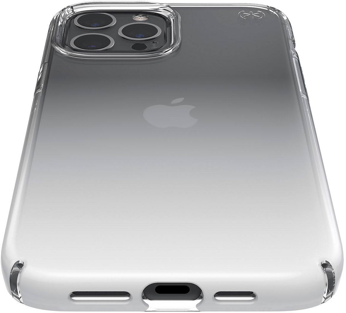 Alt View 2. Speck - Presidio Perfect-Clear Ombre Case for Apple® iPhone® 12 Pro Max - Atmosphere Fade.