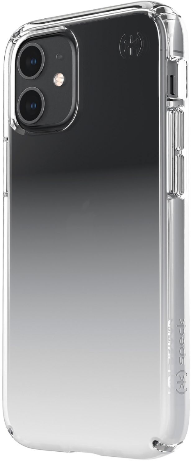 Angle View: Spigen - Liquid Crystal Flex Hard shell Case for Apple iPhone 12 Mini - Clear