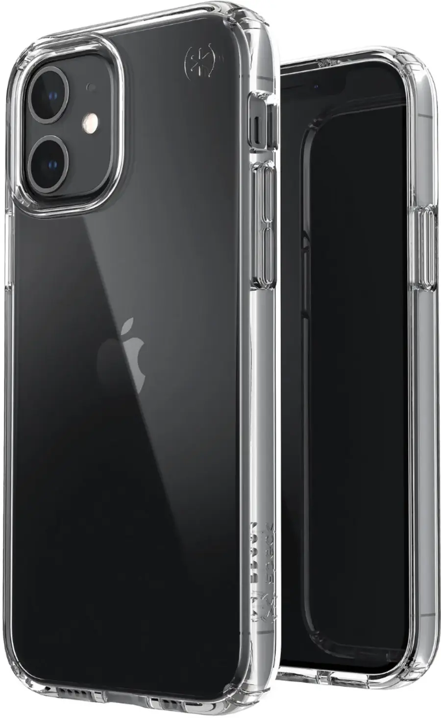 Alt View 12. Speck - Presidio Perfect-Clear Case for Apple iPhone 12/12 Pro - Clear/Clear.