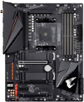 GIGABYTE B550 AORUS PRO AC AM4 USB 3.1 AMD Motherboard with WIFI - Black - Front_Zoom