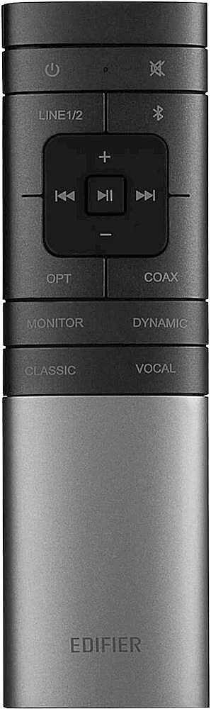 Alt View 15. Edifier - S2000MKIII Powered Bluetooth Bookshelf, Computer - 130W Line-in Optical Input - Tri-Amped Studio Monitor 2.0 Speakers - Wood/Black.