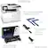 Alt View 19. HP - Refurbished LaserJet Pro M428FDW Multifunction Printer - White.