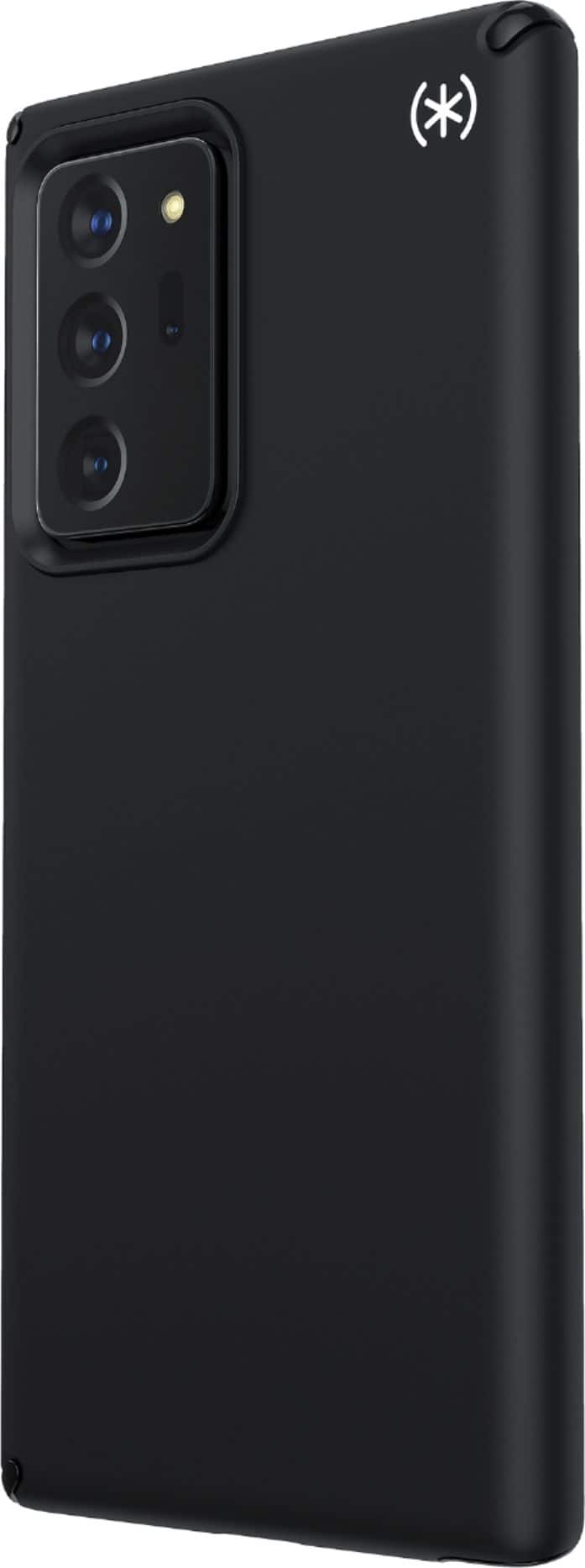 Left View: Speck - Presidio2 Pro Case for Samsung  Note 20 Ultra - Black/Black/White