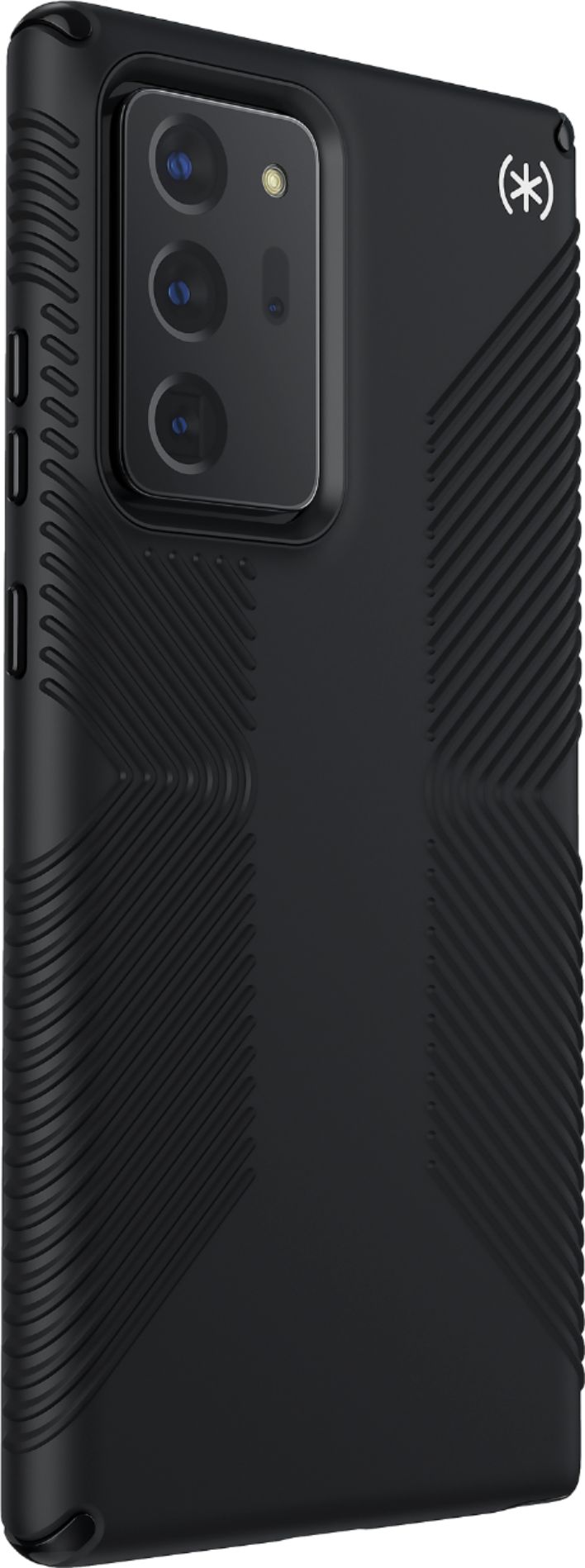 Angle View: Speck - Presidio2 Grip Case for Samsung Note 20 Ultra - Black/Black/White